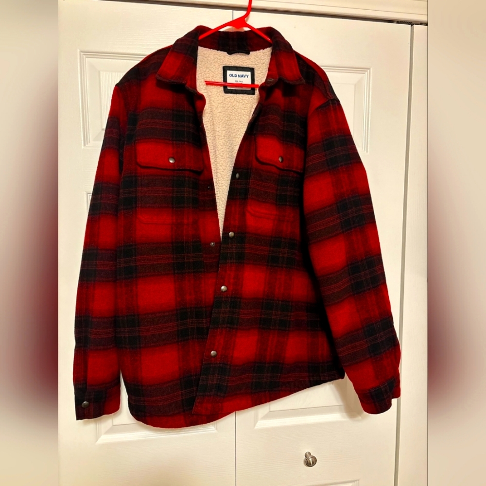 Old Navy Sherpa Lined Coat